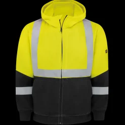 Red Kap Hi-Visibility Performance Work Hoodie - Type R Class 2 Black Online