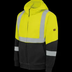 Red Kap Hi-Visibility Performance Work Hoodie - Type R Class 2 Black Online
