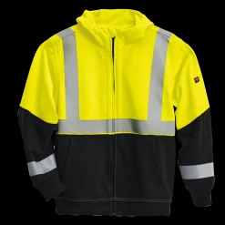 Red Kap Hi-Visibility Performance Work Hoodie - Type R Class 2 Black Online