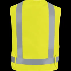 Red Kap Hi-Visibility Safety Vest Fluorescent Yellow Hot