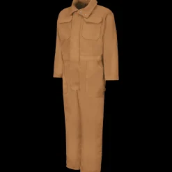 Red Kap Insulated Blended Duck Coverall Brown Duck Clearance