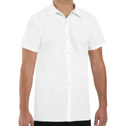 Red Kap Long Cook Shirt White Fashion