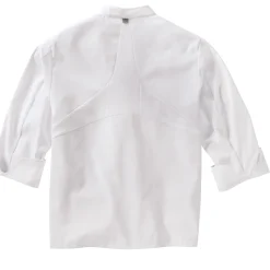 Red Kap Men's Chef Coat with OilBlok + MIMIX® White New