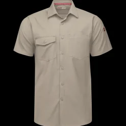 Red Kap Men's Cooling Short Sleeve Work Shirt Sand Best