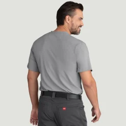 Red Kap Men's Cooling Short Sleeve Pocket Tee Gravel Online