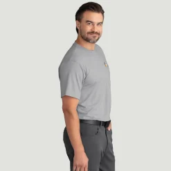 Red Kap Men's Cooling Short Sleeve Pocket Tee Gravel Online