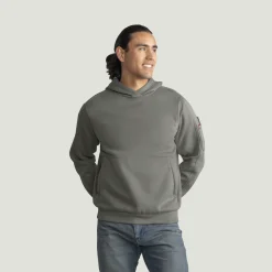 Red Kap Men's Fleece Pullover Hoodie Alloy Discount