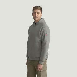 Red Kap Men's Fleece Pullover Hoodie Alloy Discount