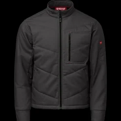 Red Kap Men's Insulated Quilted Work Jacket Obsidian Fashion