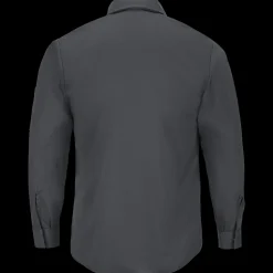 Red Kap Men's Long Sleeve Pro Airflow Work Shirt Charcoal Online