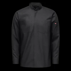Red Kap Men's Long Sleeve Pro+ Work Shirt with OilBlok and MIMIX® Black Fashion