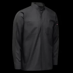 Red Kap Men's Long Sleeve Pro+ Work Shirt with OilBlok and MIMIX® Black Fashion