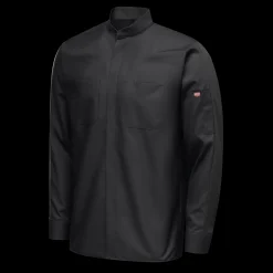 Red Kap Men's Long Sleeve Pro+ Work Shirt with OilBlok and MIMIX® Black Fashion