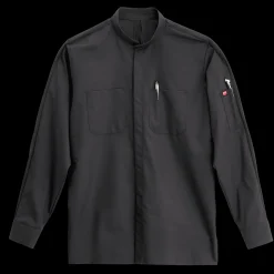 Red Kap Men's Long Sleeve Pro+ Work Shirt with OilBlok and MIMIX® Black Fashion
