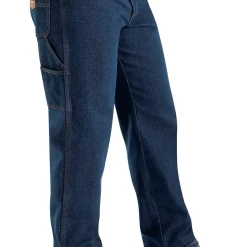 Red Kap Men's Loose Fit Dungaree Prewashed Indigo Hot