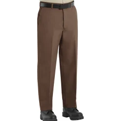 Red Kap Men's Red-E-Prest® Work Pant Brown Best