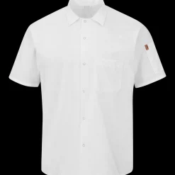 Red Kap Men's Short Sleeve Cook Shirt with OilBlok + MIMIX® White Online
