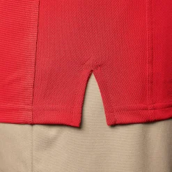 Red Kap Men's Short Sleeve Performance Knit® Flex Series Active Polo Red Sale