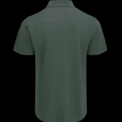 Red Kap Men's Snap Front Jersey Short Sleeve Work Shirt Dark Forest Online