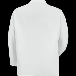 Red Kap Men's Specialized Lapel Counter Coat White Best