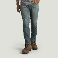 Red Kap Men's Straight Fit Lightweight Jean Medium Wash Sale