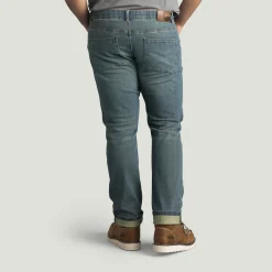Red Kap Men's Straight Fit Lightweight Jean Medium Wash Sale