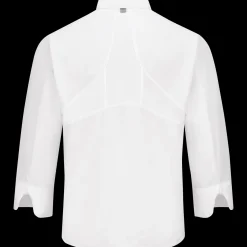 Red Kap Men's Ten Knot Button Chef Coat with OilBlok + MIMIX® White Best