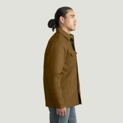 Red Kap Men's Water Repellent Shirt Jacket Rubber Sale