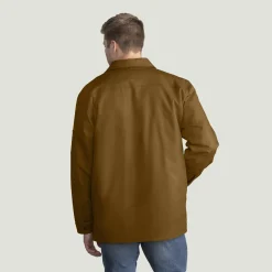 Red Kap Men's Water Repellent Shirt Jacket Rubber Sale