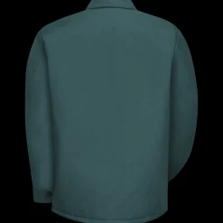 Red Kap Perma-Lined Panel Jacket Spruce Green Fashion