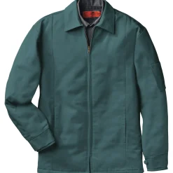Red Kap Perma-Lined Panel Jacket Spruce Green Fashion