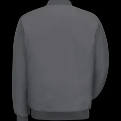Red Kap Perma-Lined Team Jacket Charcoal Hot