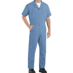 Red Kap Short Sleeve Speedsuit Medium Blue Clearance