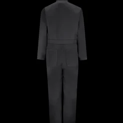 Red Kap Twill Action Back Coverall Black Fashion
