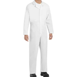 Red Kap Twill Action Back Painter's Coverall White Outlet