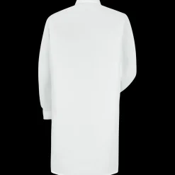 Red Kap Unisex Specialized Cuffed Lab Coat with Exterior Pocket White Best
