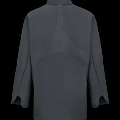 Red Kap Women's Chef Coat with OilBlok + MIMIX® Charcoal Sale