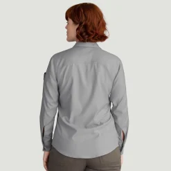 Red Kap Women's Cooling Long Sleeve Work Shirt Gravel New