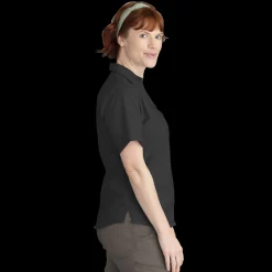 Red Kap Women's Cooling Short Sleeve Work Shirt Black Best
