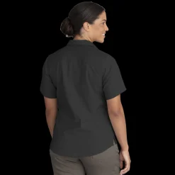 Red Kap Women's Cooling Short Sleeve Work Shirt Black Best