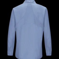 Red Kap Women's Long Sleeve Work Shirt with MIMIX® Light Blue Online
