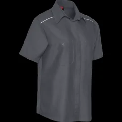 Red Kap Women's Short Sleeve Pro Airflow Work Shirt Charcoal Best